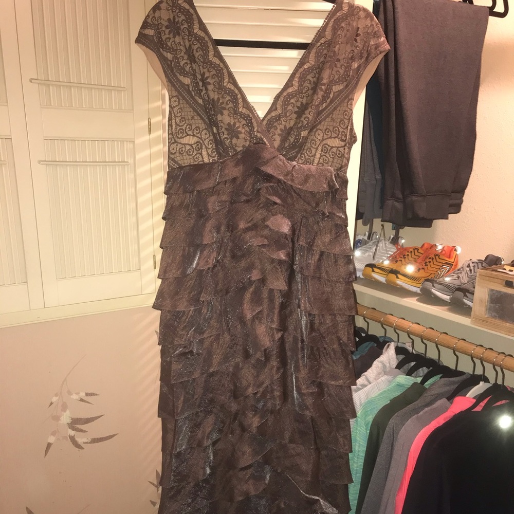 Adrianna Papell Floor-Length Gown